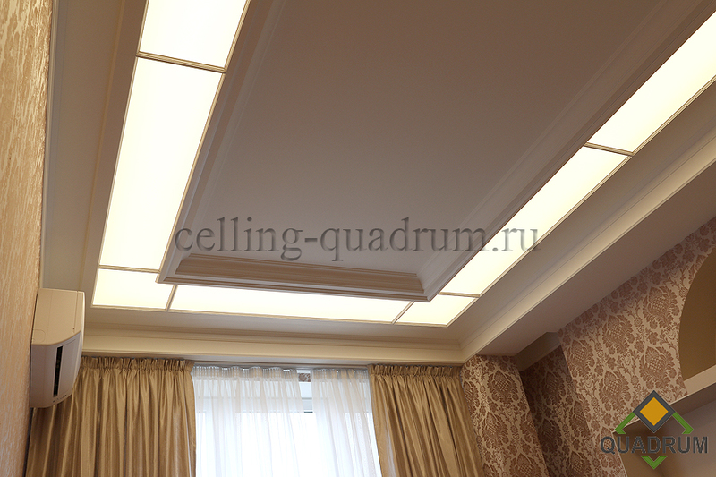 Пример лайтбокса, в виде классического светового потолка
