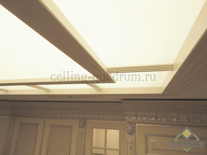 Световой потолок классический, фотогалерея - QUADRUM CLASSIC.